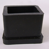 Ponteira 50x30 externa borracha vertical 