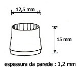 Ponteira  externa 1/2